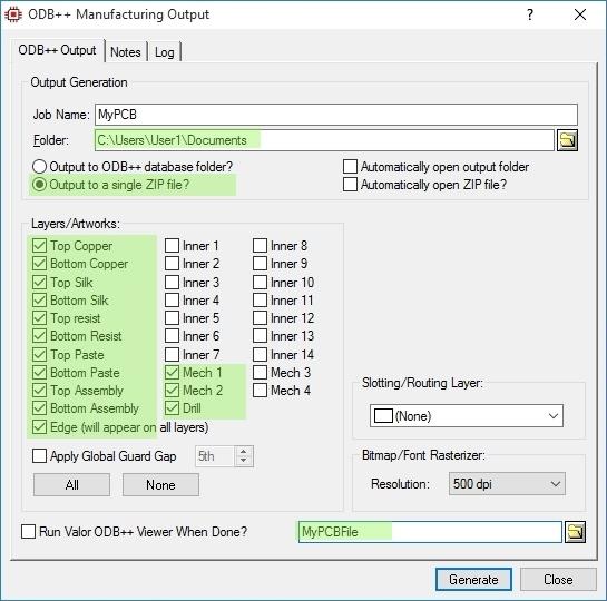 Logic Need | How to export ODB++ files from Proteus